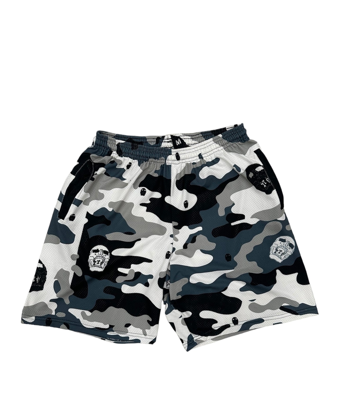 CAMO SHORTS - BLACK