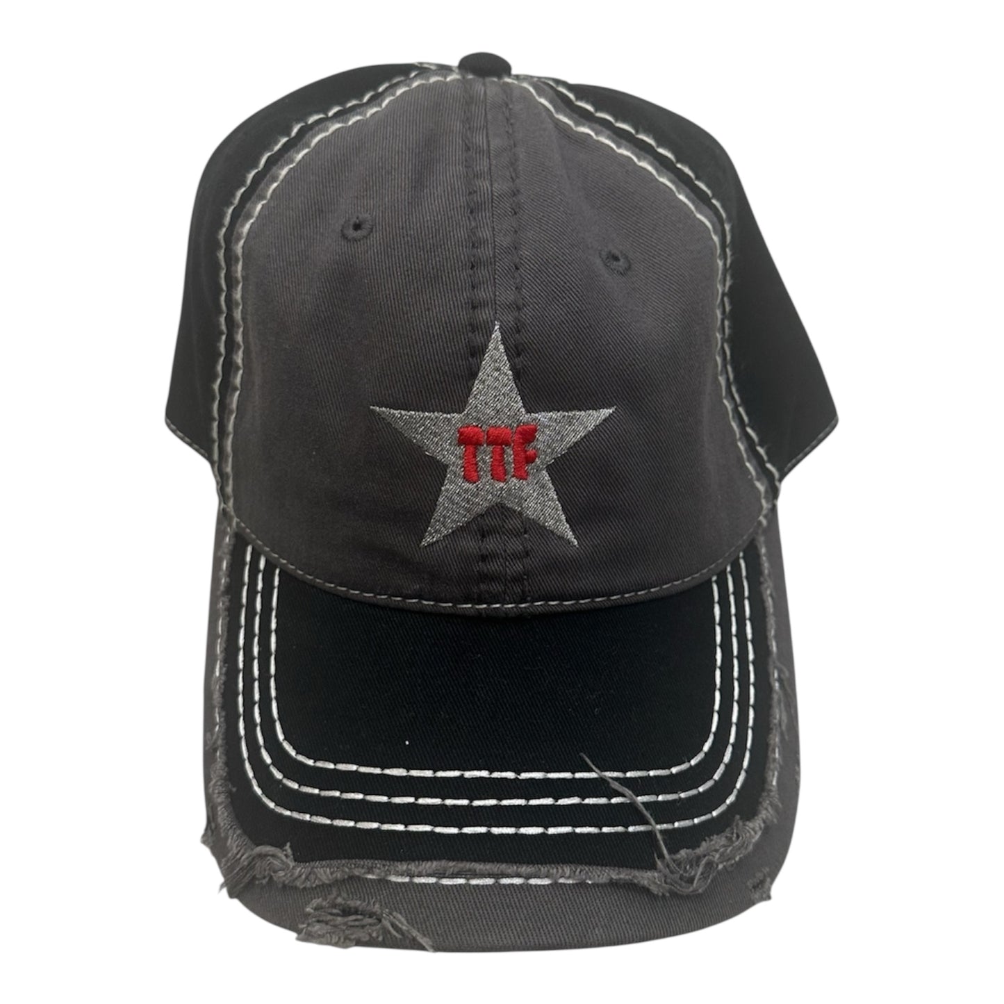 STAR LOGO CAP - DARK GREY