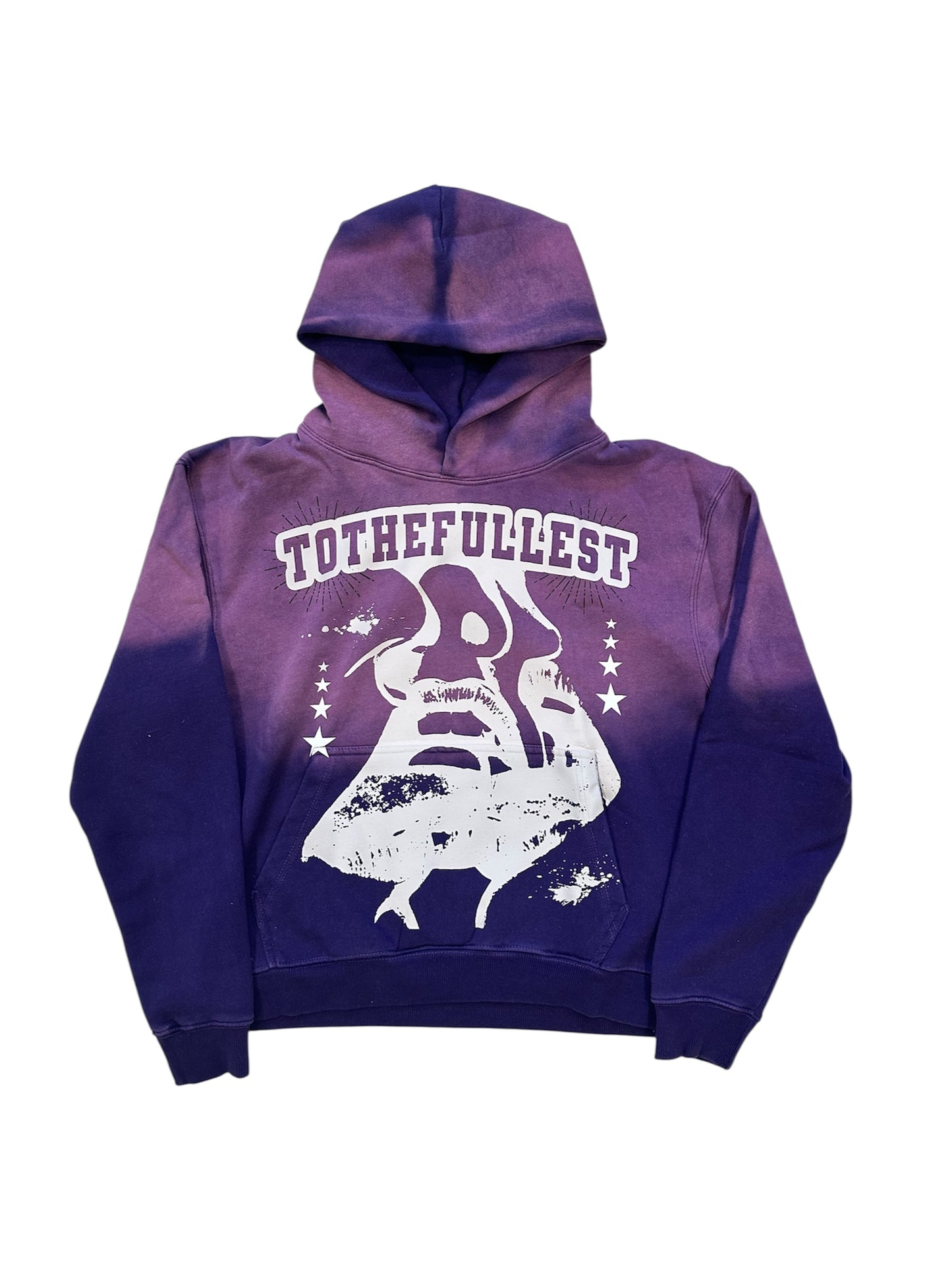 STARKISS PULLOVER HOODIE - WASHED PURPLE