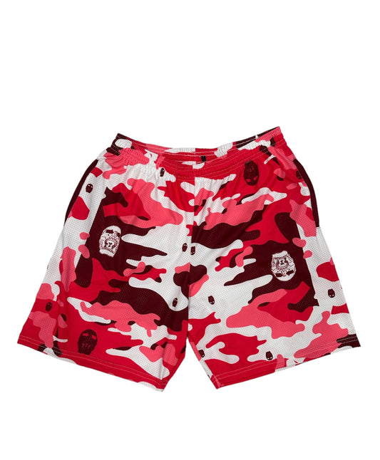 CAMO SHORT - PINK
