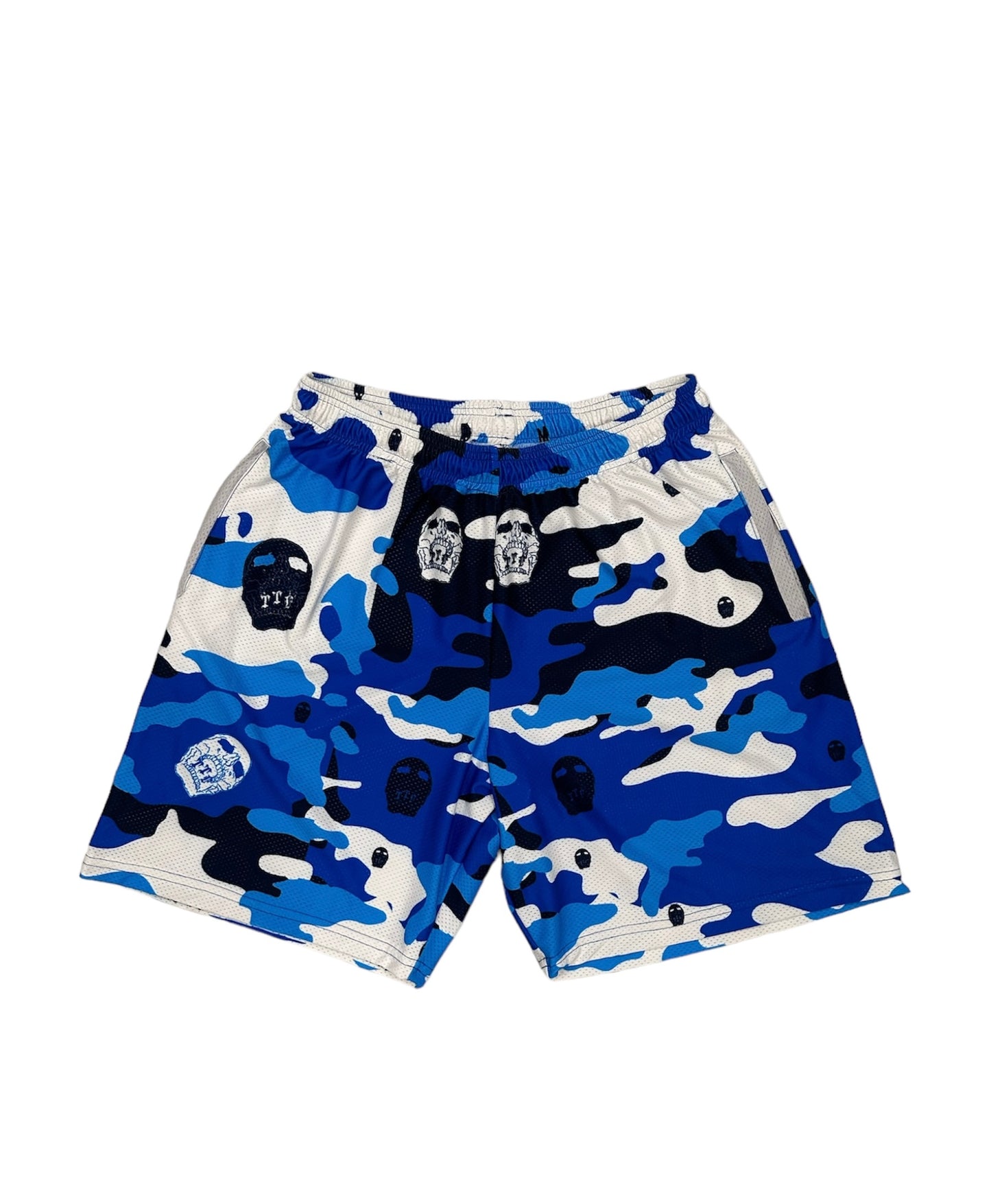 CAMO SHORT - BLUE