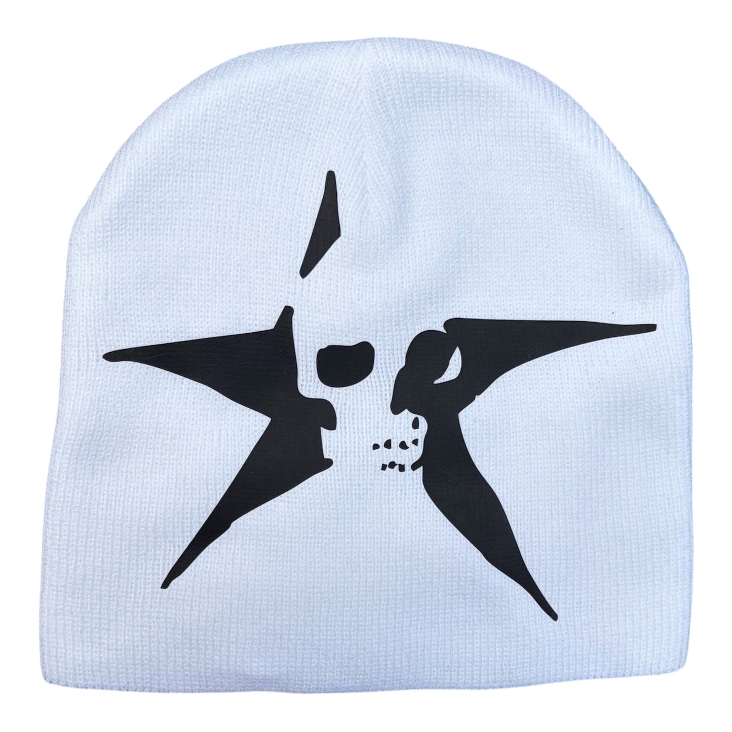 STAR FACE BEANIE [WHITE]