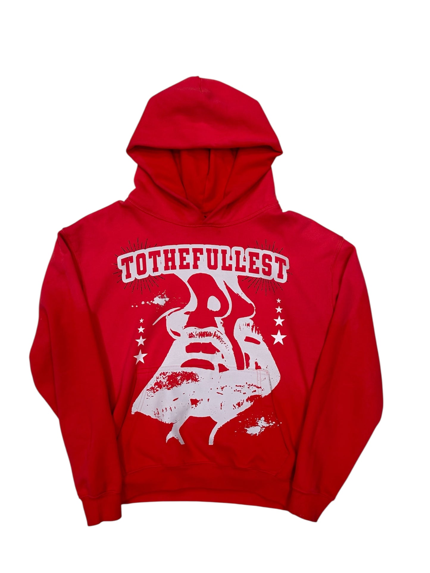 STARKISS PULLOVER HOODIE - WASHED RED