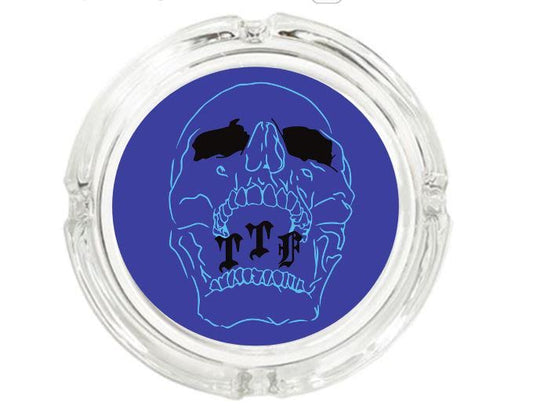 TTF Skull Smoking Tray - INDIGO